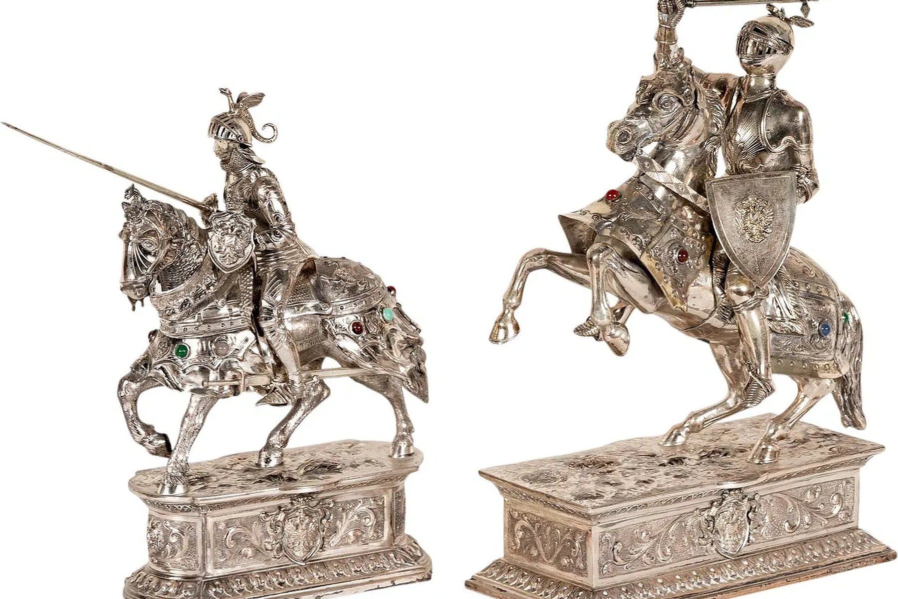 A Pair of Silver Knights